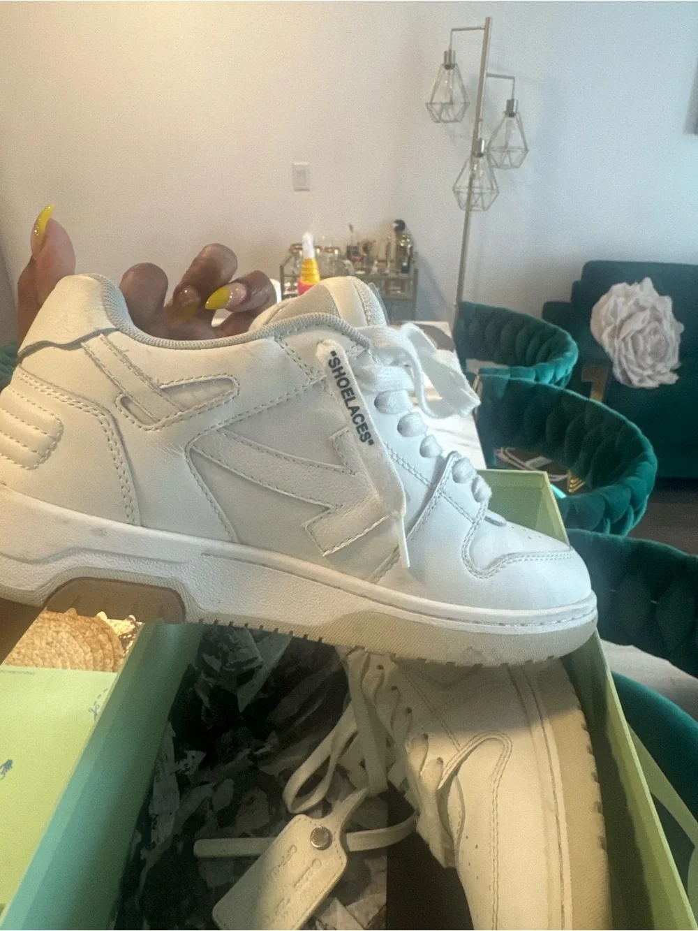 Off White Men's Out Of Office For Walking Sneakers